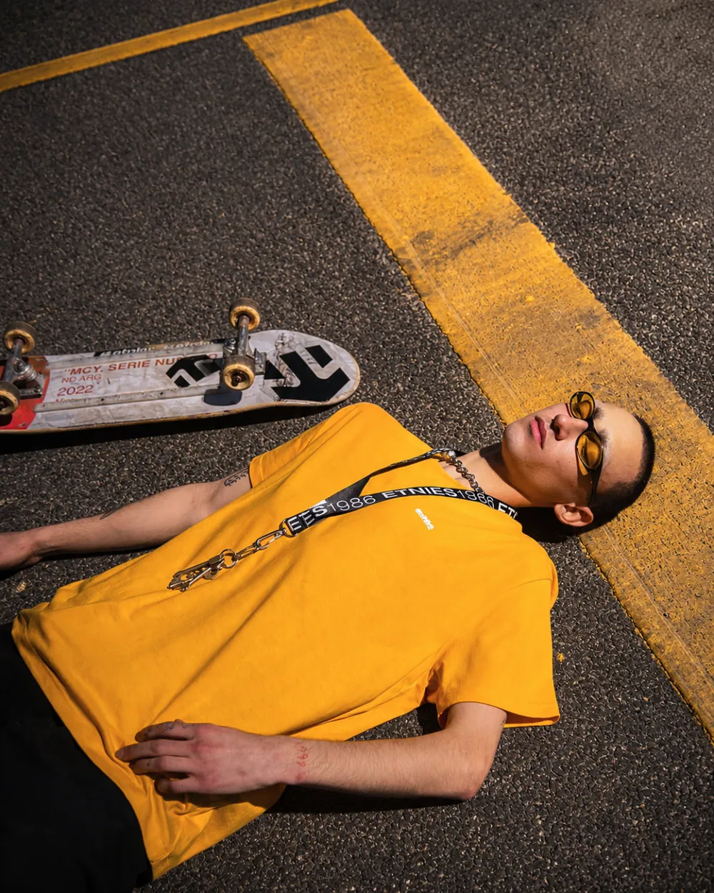 Producción de fotos de skate culture para Etnies
